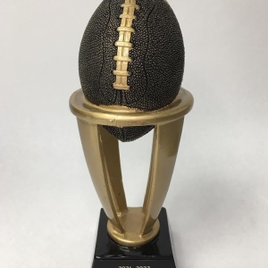 7 1/2" Tower Resin Football