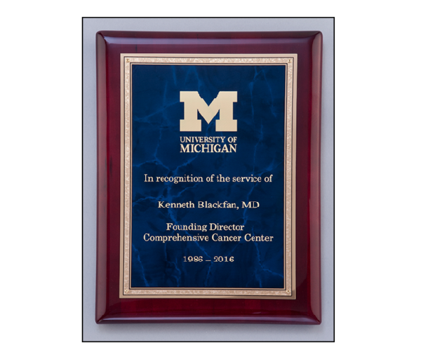 plaque award