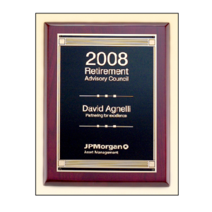 plaque award