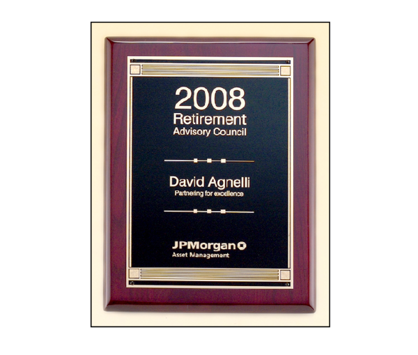 plaque award