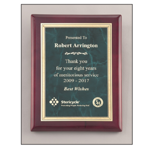 plaque award