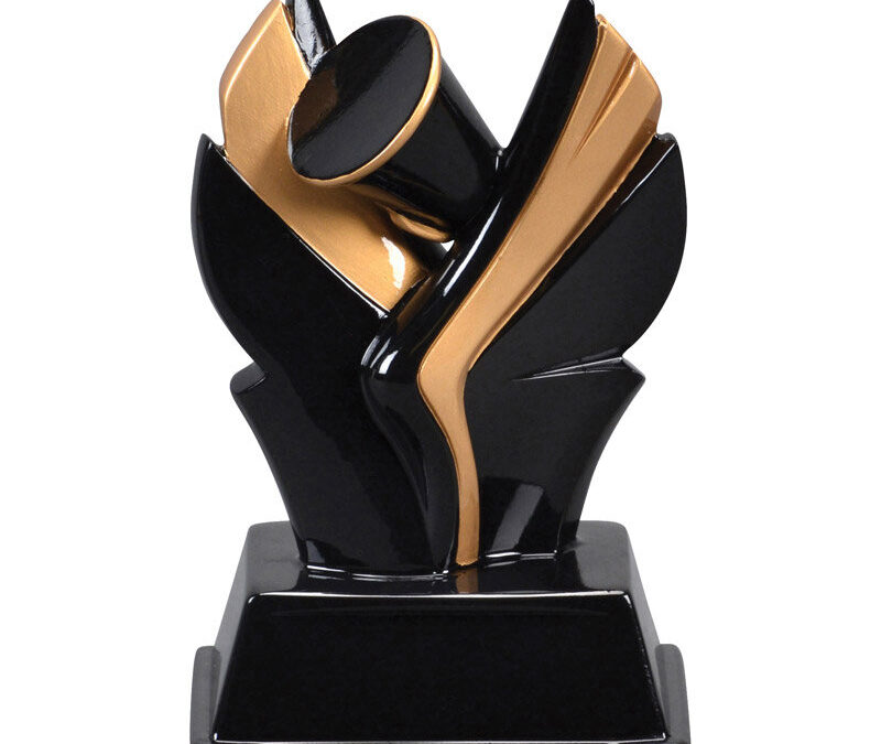 Valkyrie Cheer On Black Resin Base