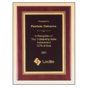 plaque award