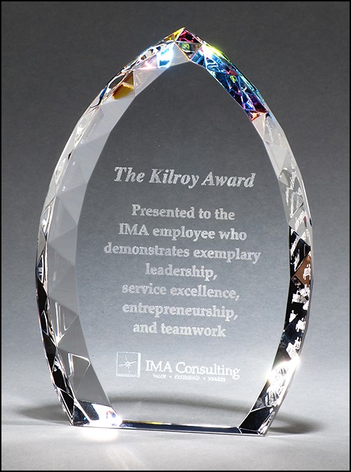 Custom Crystal Awards by All Time Awards