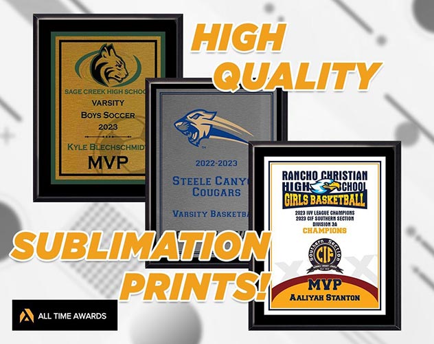 Celebrating Success with Custom Plaques from All Time Awards
